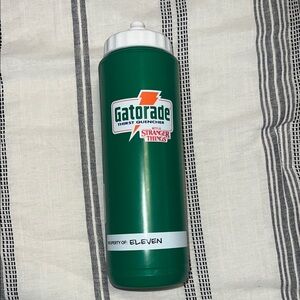 Stranger Things X Gatorade Green Water Bottle